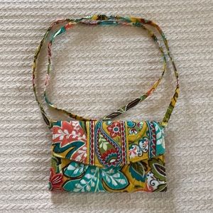 Vera Bradley Provencal Crossbody Wallet